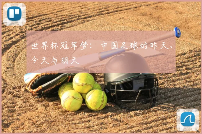 世界杯冠军梦：中国足球的昨天、今天与明天