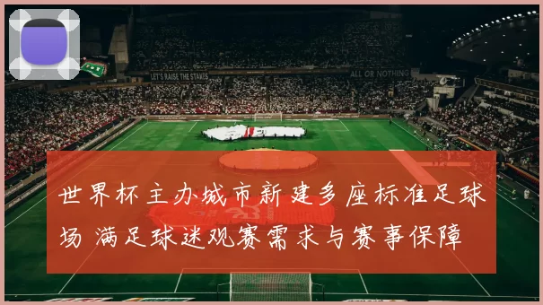 世界杯主办城市新建多座标准足球场 满足球迷观赛需求与赛事保障